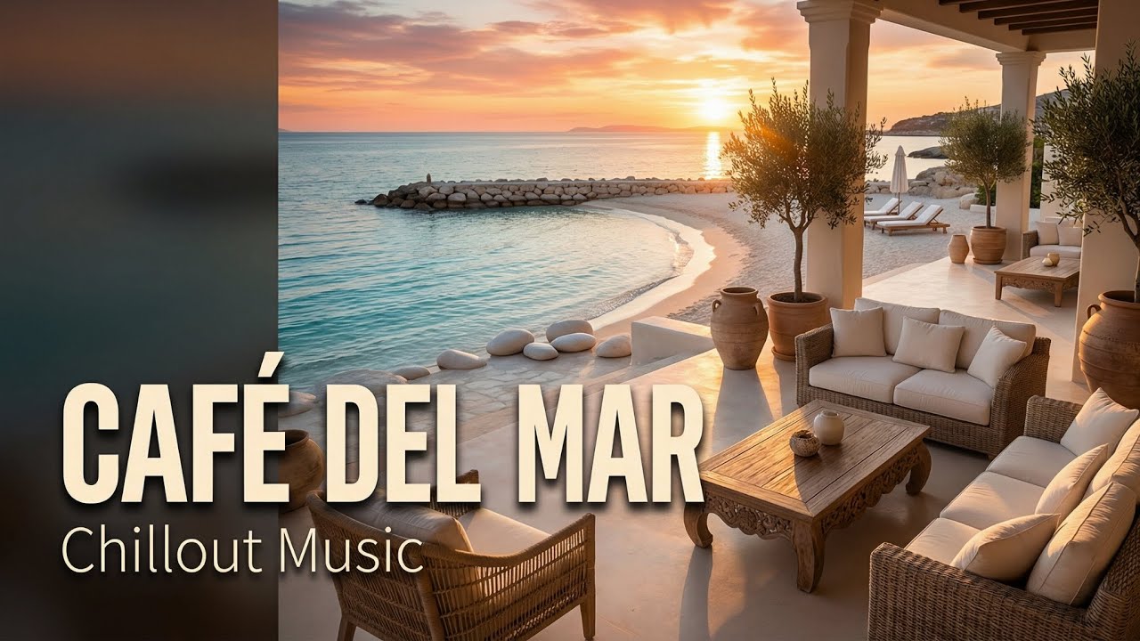 Beach & Lounge Chillout | Chillout Lounge for Stress Relief & Ease | Mediterranean Terrace Mix 2026