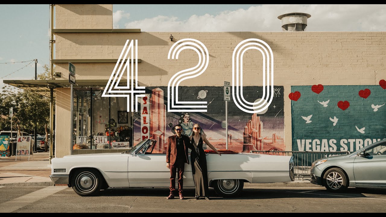 Fabulous Las Vegas Elopement at the Little White Chapel Drive Thru Tunnel of Love on 420