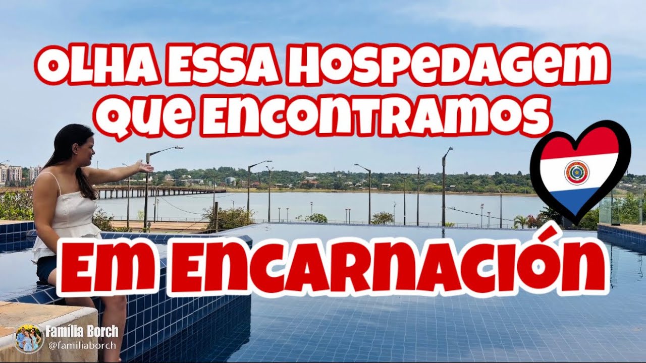 AirBnb em Encarnación Com Uma Vista Incrível! A Família Borch Encontrou Pra Vocês!!!