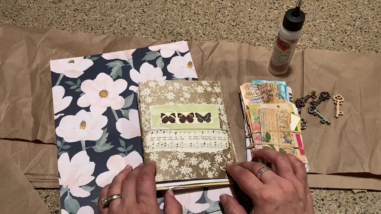 Amazon♻️ packaging into a Kraft Paper Journal 📔
