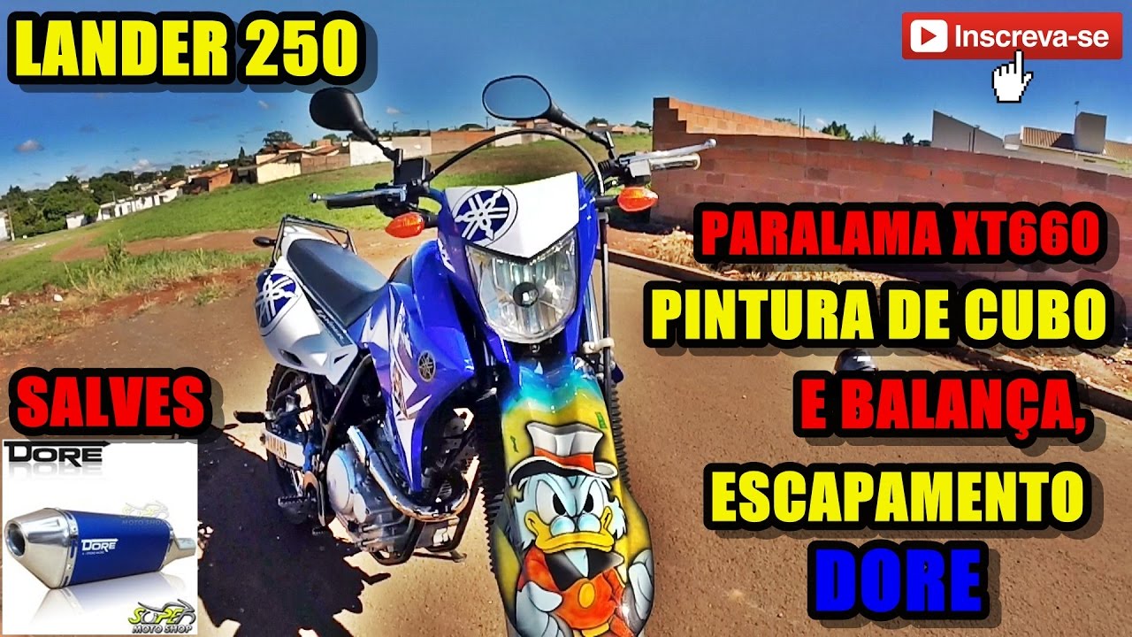 Lander 250 - customizada (salves)