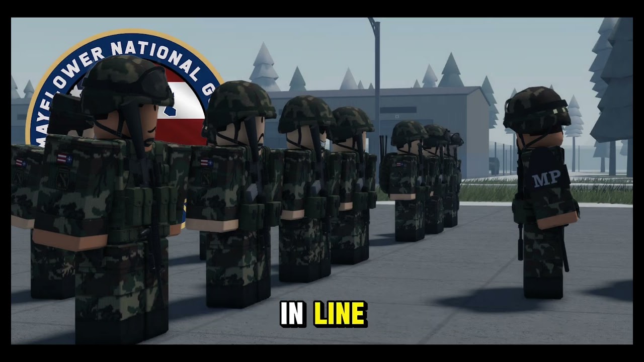 &ldquo;Red, White, Deepest Blue&rdquo; - Mayflower National Guard March Song