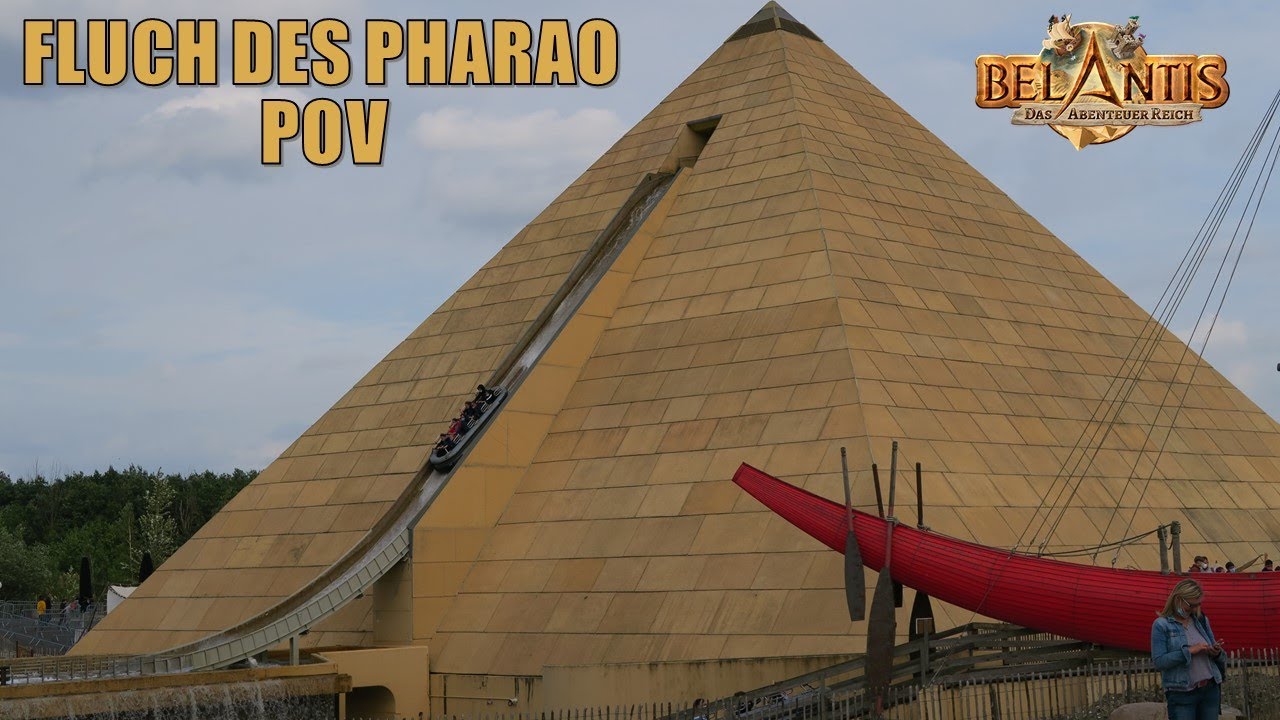 Fluch des Pharao POVs (Front + Back Row), Belantis Hafmea Flume Ride | Non-Copyright