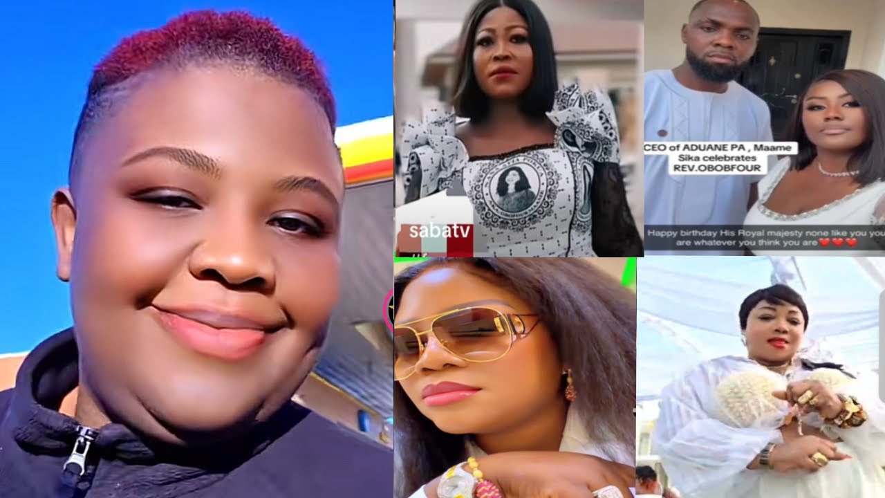Obaa Tiwaa vim power Lady digest Rev Obofuor with his s!d£ ch!ck….