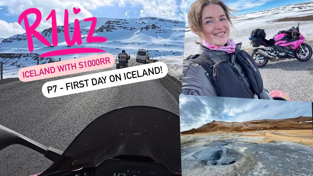 R1Liz - Iceland with S1000RR - P7 - First Day on Iceland!