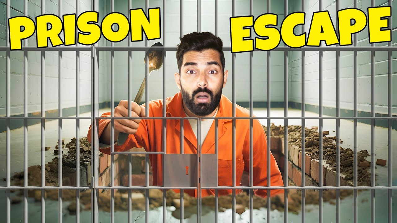 The Great Prison Escape Begins… With a Spoon and a Plan! 🥄 | Part 1