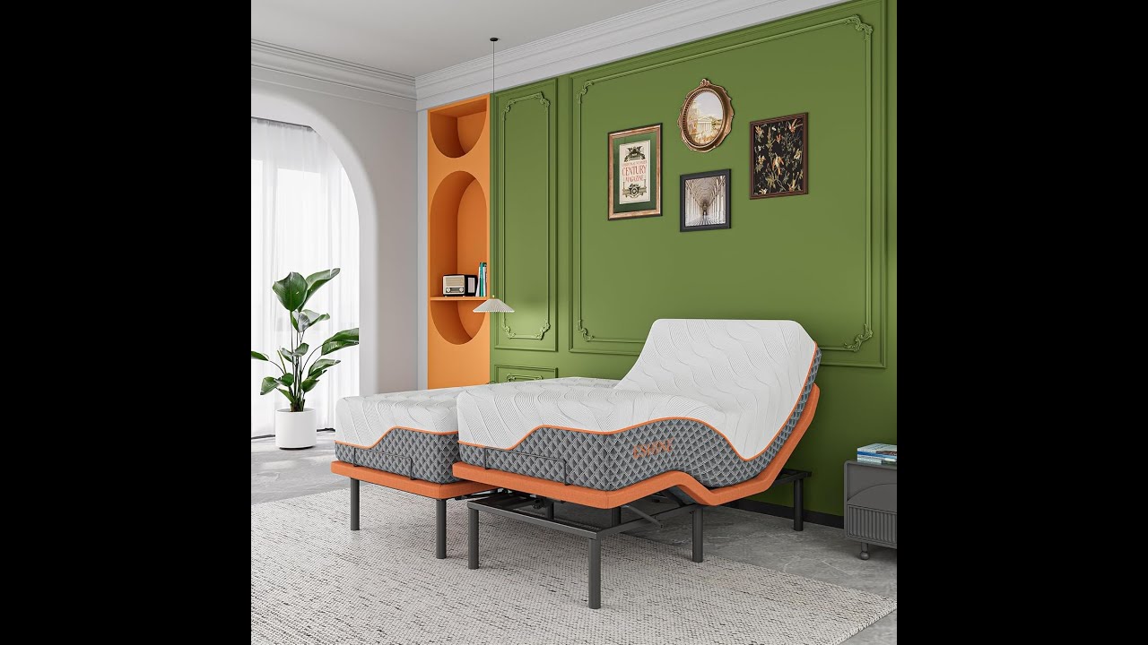Review:  ESHINE Split King Adjustable Bed - Massage, Smart App & Zero Gravity