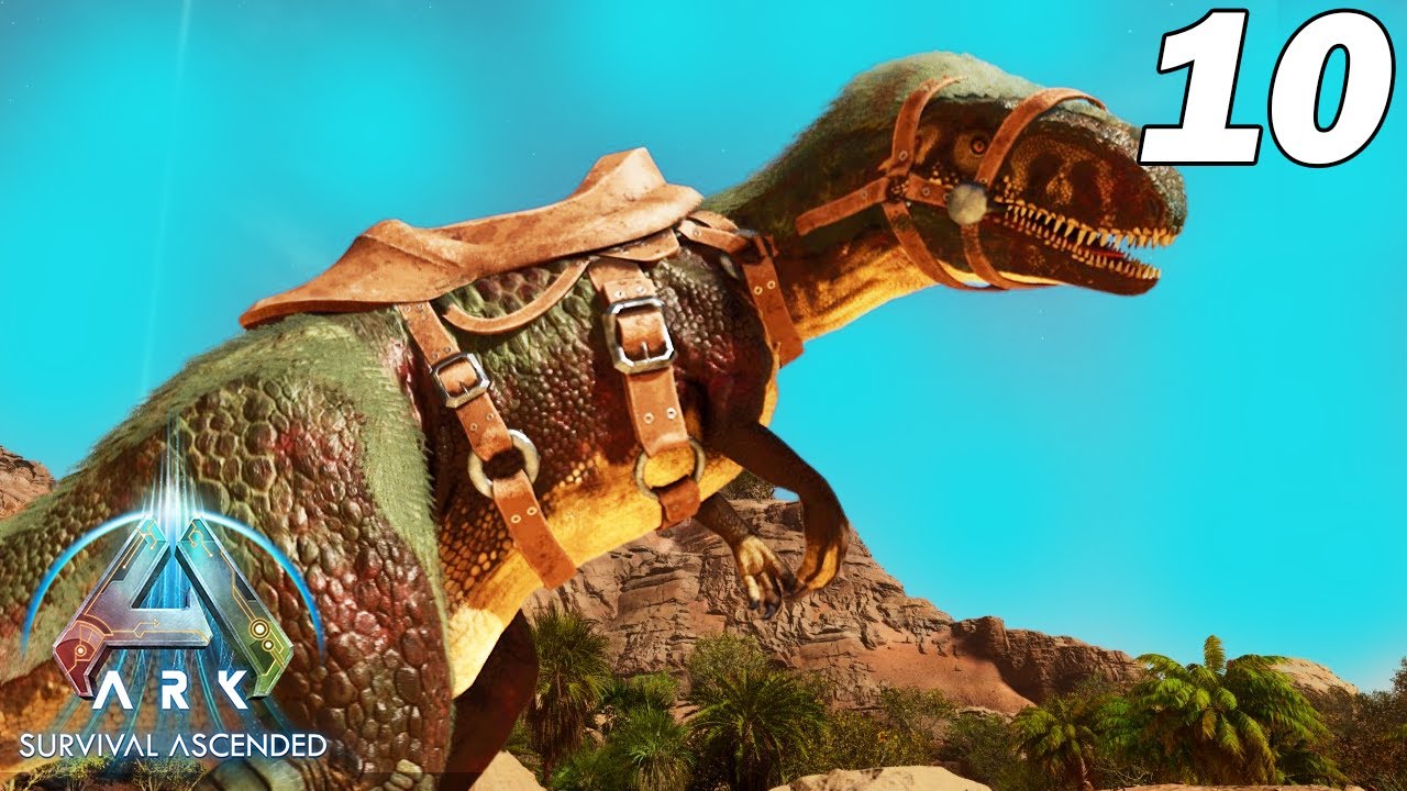 Je capture un gros Mégalosaure dans une grotte ! Ark Ascended SCORCHED EARTH 10
