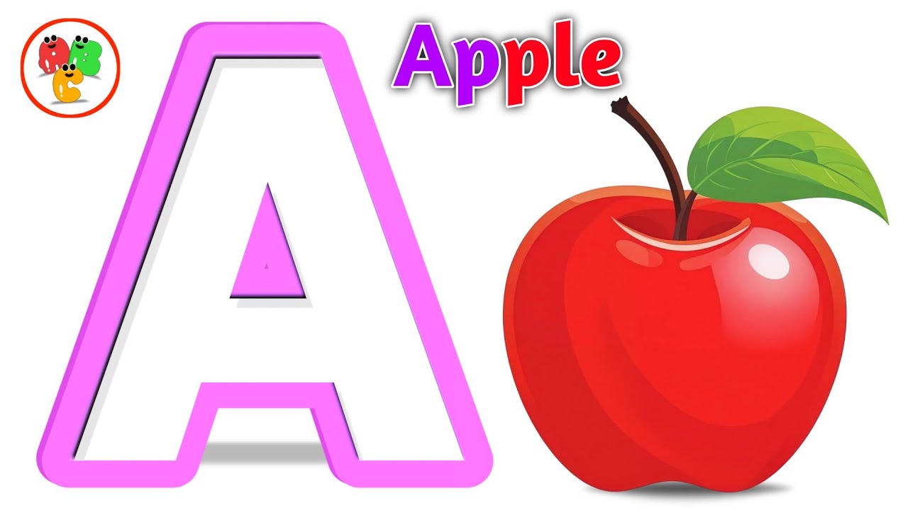 ABC Song for Kids – Alphabet Phonics Learning | A for Apple 🍎 | Baby Nursery Rhymes