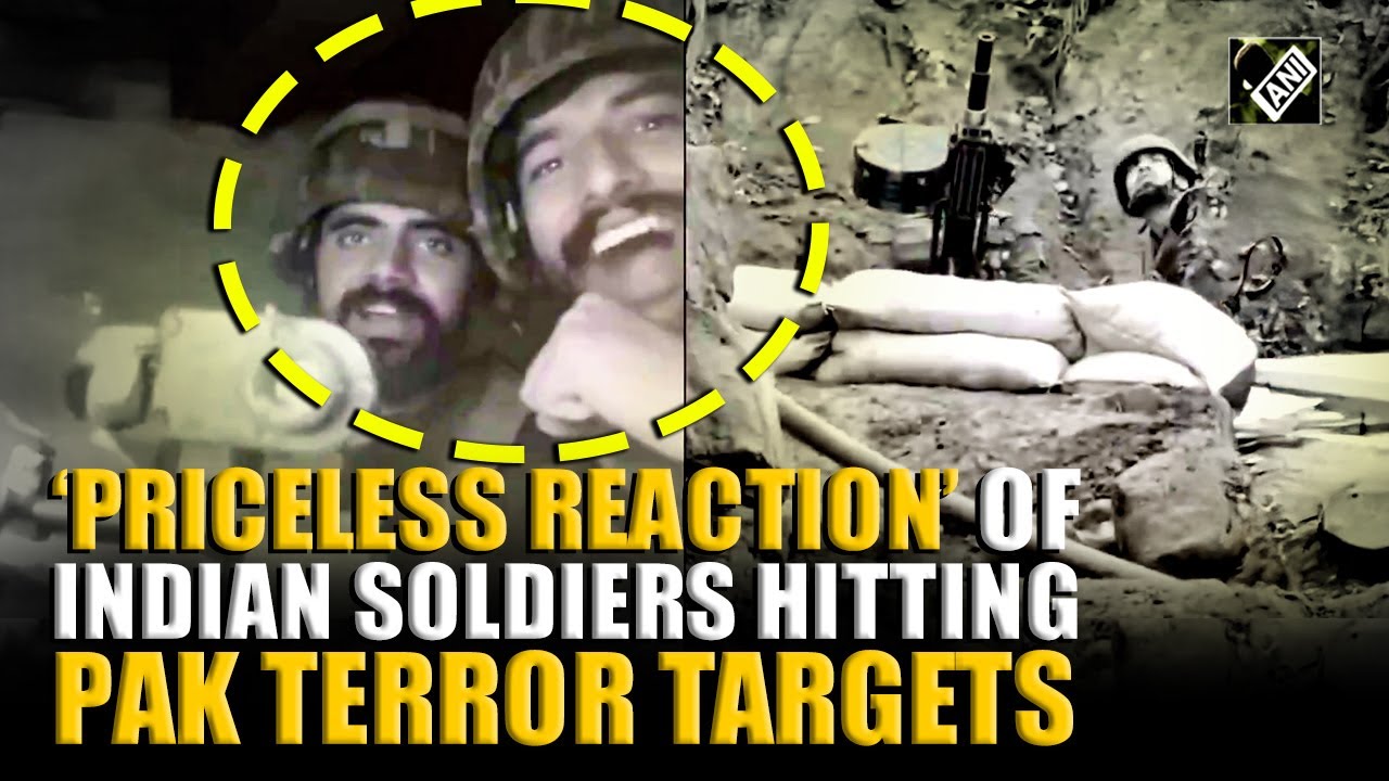 Watch! ‘Priceless reaction’ of Indian Army soldiers as they pound Pakistani targets from LoC