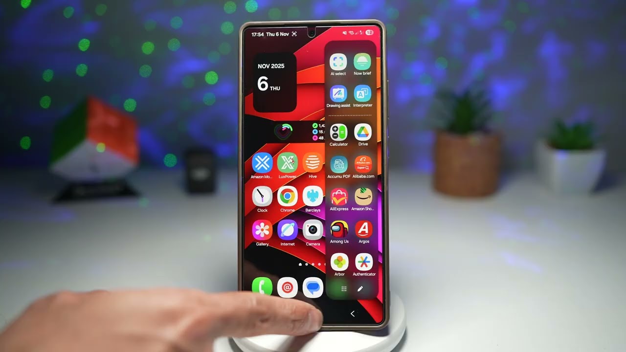 Как сделать снимок экрана с помощью ладони на Samsung Galaxy