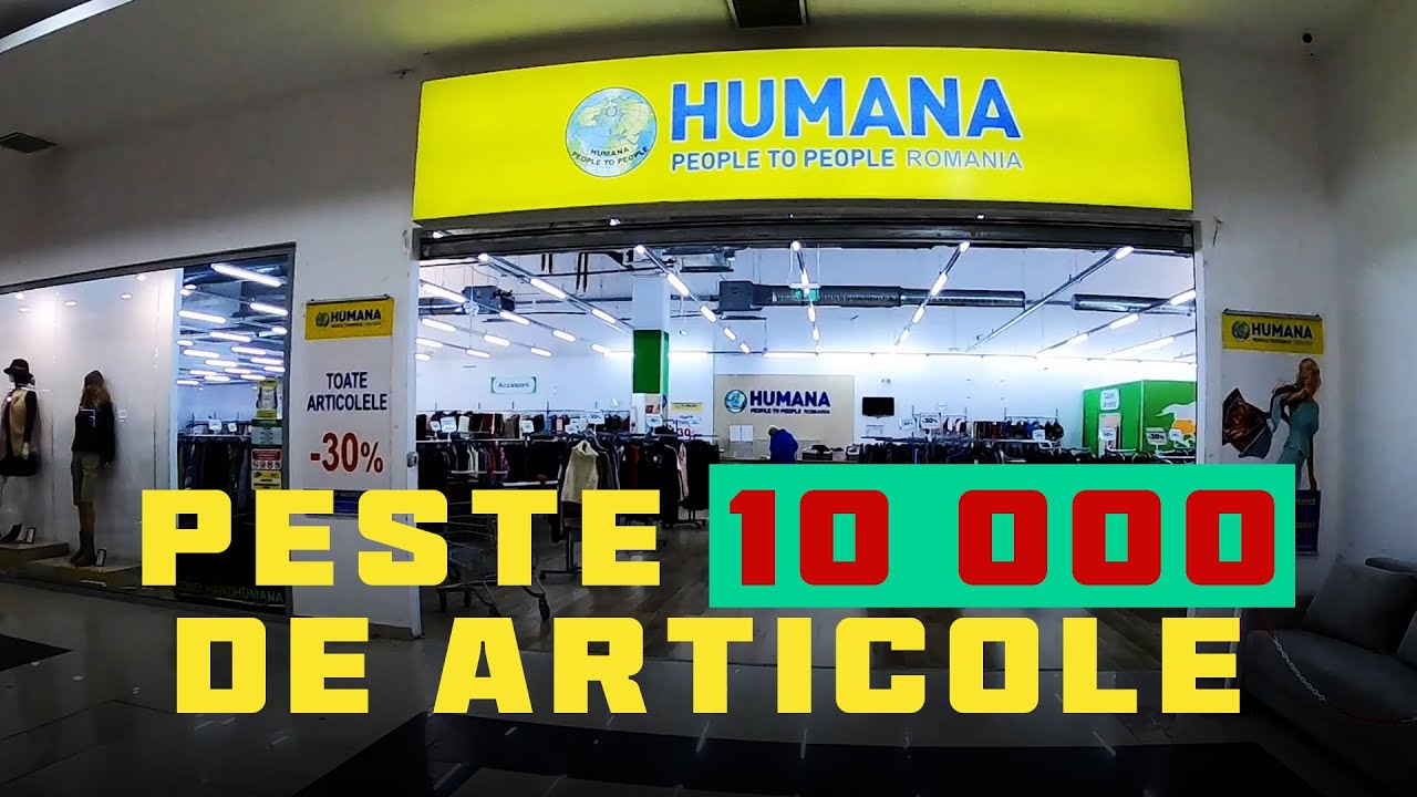 Am fost la CEL MAI MARE Second Hand din Romania (HUMANA)