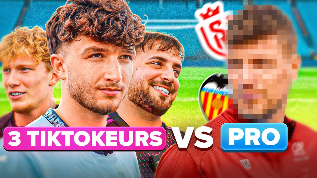 3 TIKTOKEURS VS 1 JOUEUR PRO ! (Ft. Pitch Addict )