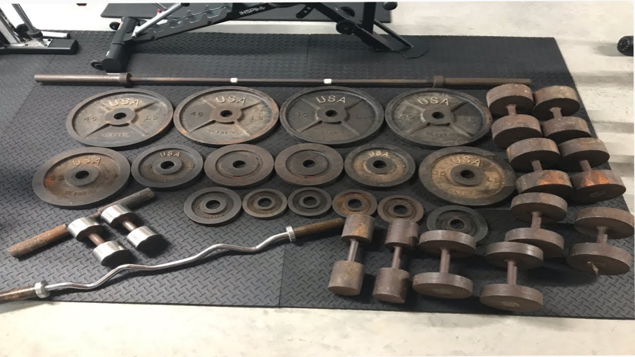 Restoring My Dad's Old Weights