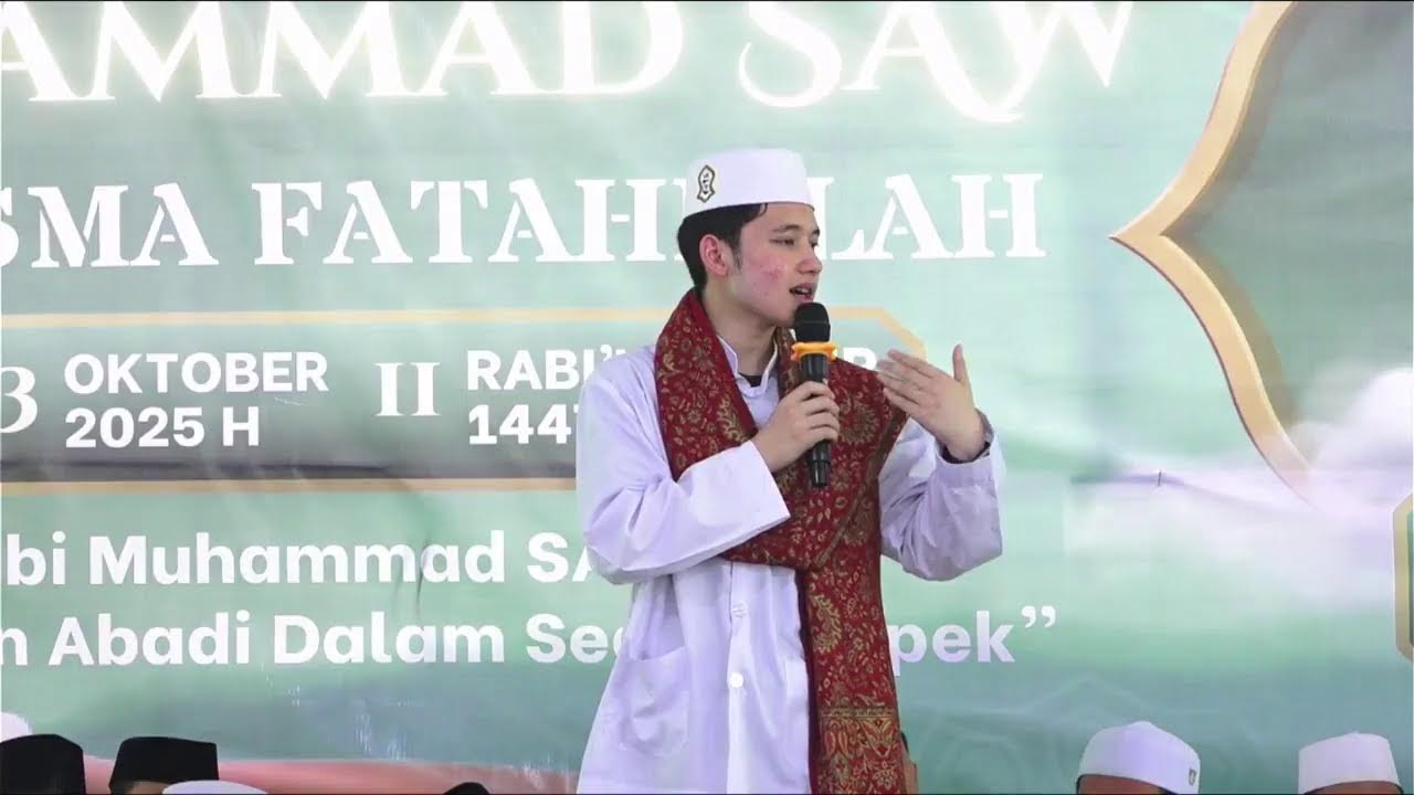 Live Stream Acara Maulid MTS dan SMA Fatahillah Jum'at 03 Oktober 2025