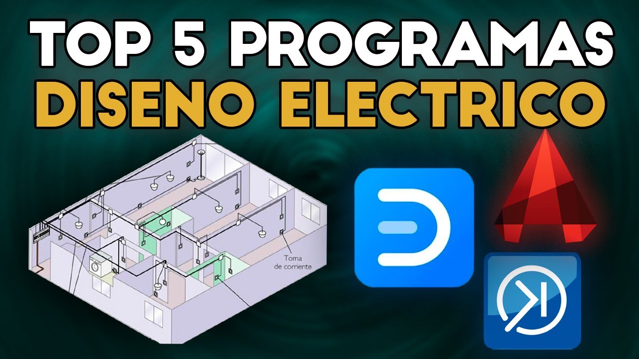 5 Mejores PROGRAMAS de DISE&Ntilde;O EL&Eacute;CTRICO (GRATIS) ✅ Software para Crear Planos - 2026