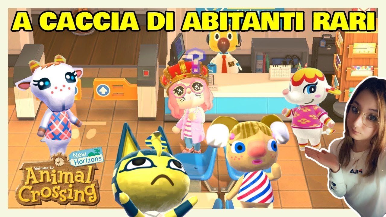 A CACCIA DI ABITANTI RARI🐷 PARTE 2 - ANIMAL CROSSING NEW HORIZONS ITA