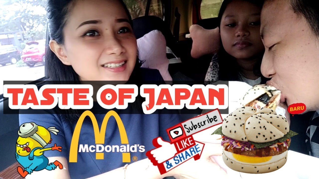 NYOBAIN MENU MCD JEPANG | CHANNEL BANIGAD OFFICIAL!!!