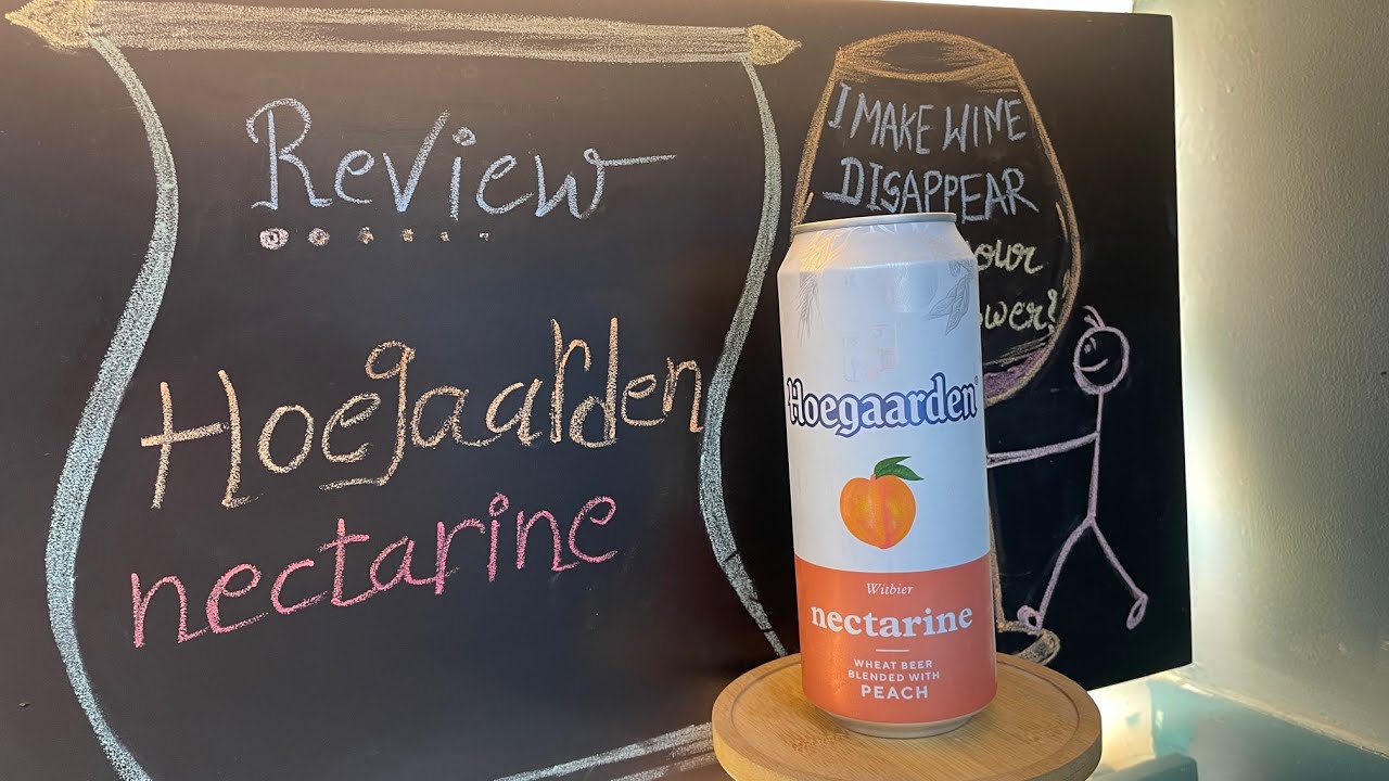 Hoegaarden Nectarine Beer Review In Hindi | Daru Tathya | Hoegaarden Peach Beer Review | Wheat Beer