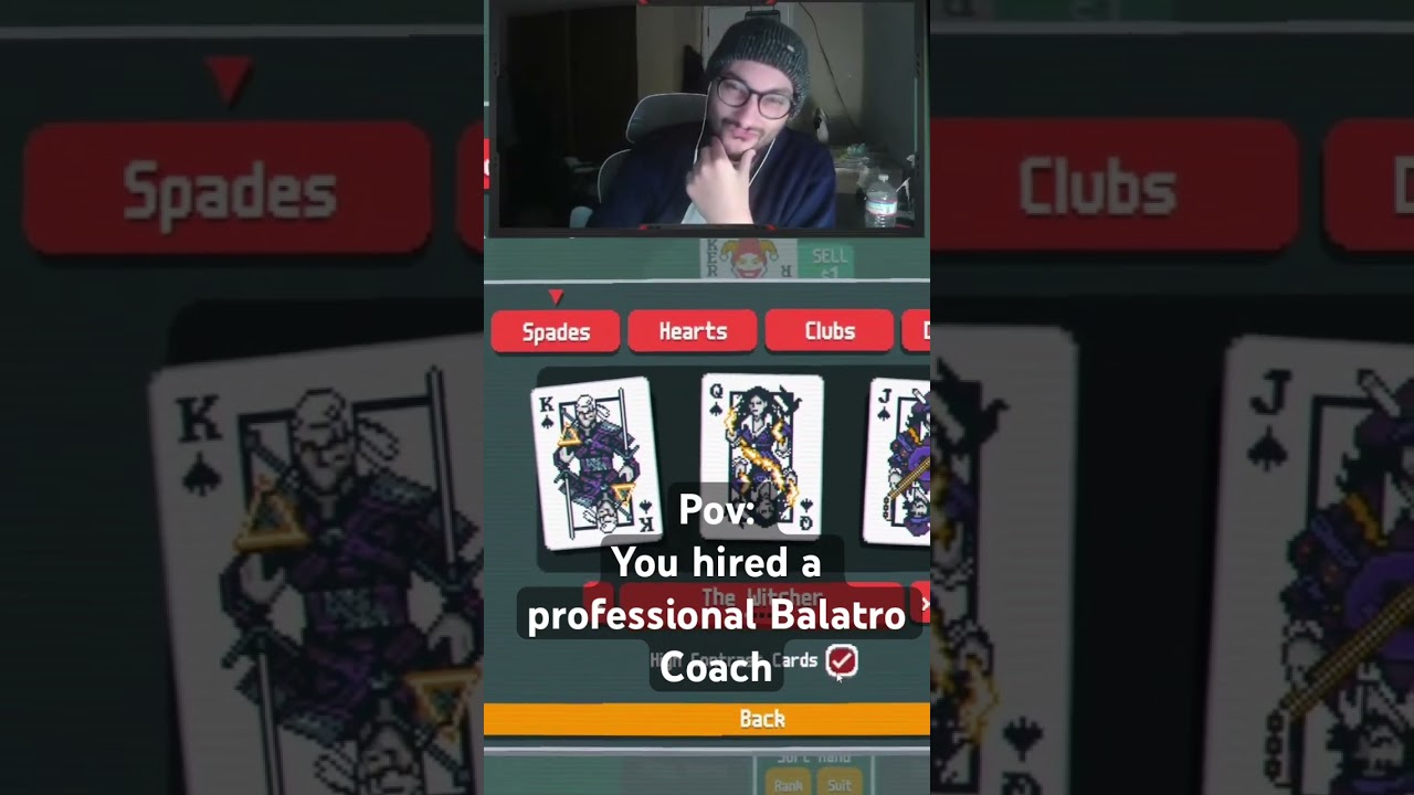 Я нанял профессионального тренера Balatro