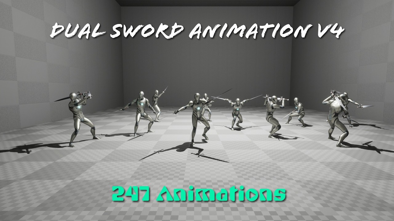 Dual Sword Animation V4 Demo
