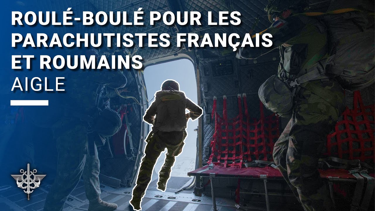[MISSION AIGLE] Roulé-boulé pour les parachutistes français et roumains
