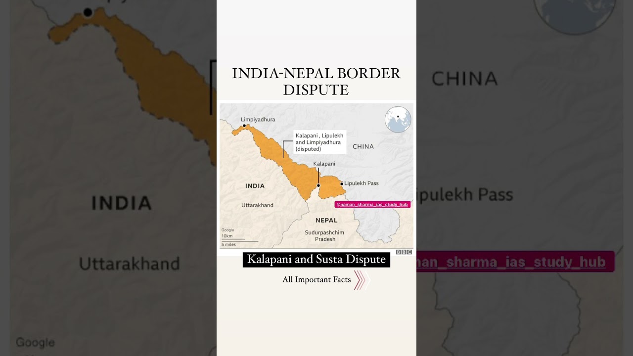 INDIA- NEPAL BORDER DISPUTE
