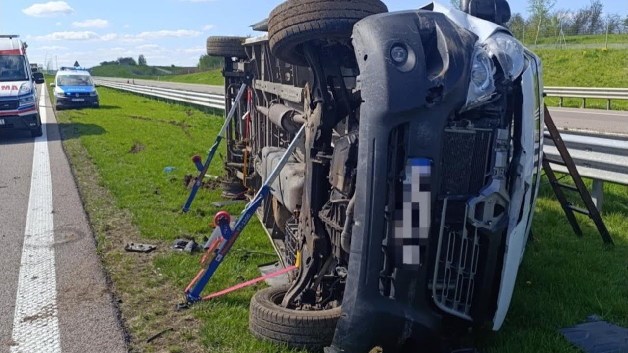 [22/2025] Wypadek busa - ALARMOWO OSP ORŁY [CABVIEW]