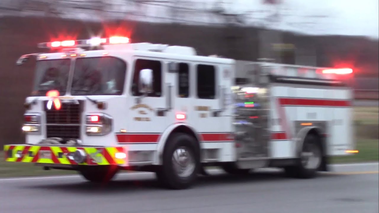 Thorndale Fire Company Engine 38 with Utility and atv 38 Responding 
