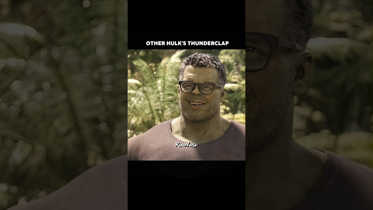 Other HULKS vs RED HULK THUNDERCLAP | Captain America : Brave New World #redhulk #marvel