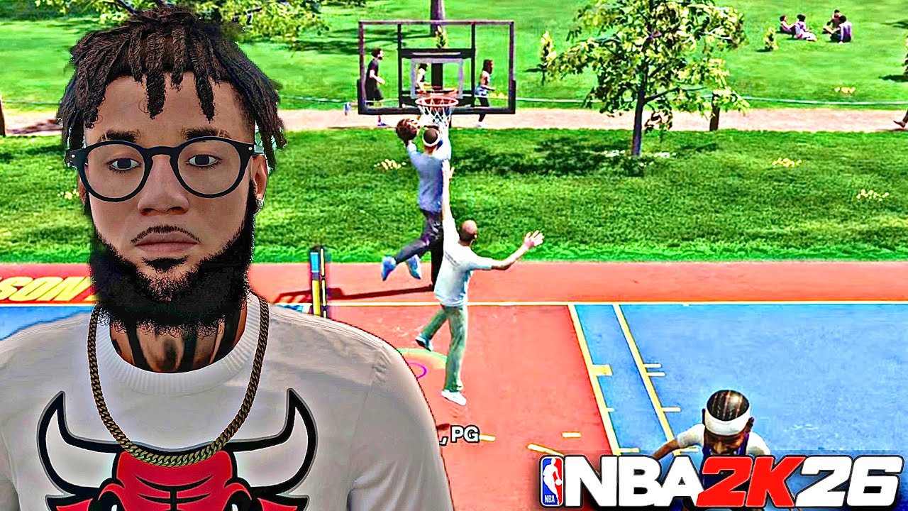 My First Park Game On NBA 2K26…