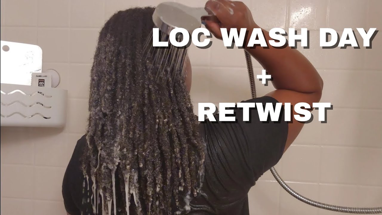 Loc Transformation: Wash Day, Retwist, and Styling My Locs
