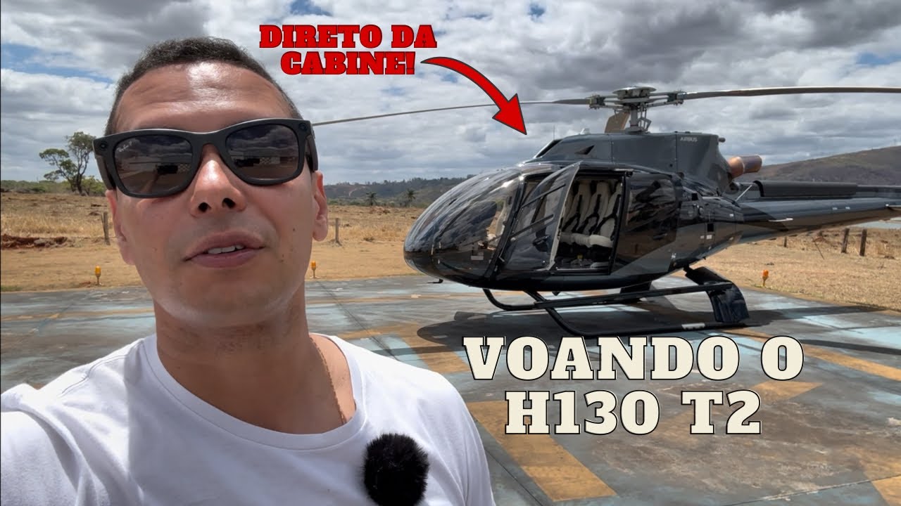 Dia de rotina! Voo com fonia em Belo Horizonte e Sete Lagoas MG ! Helicóptero Airbus H130