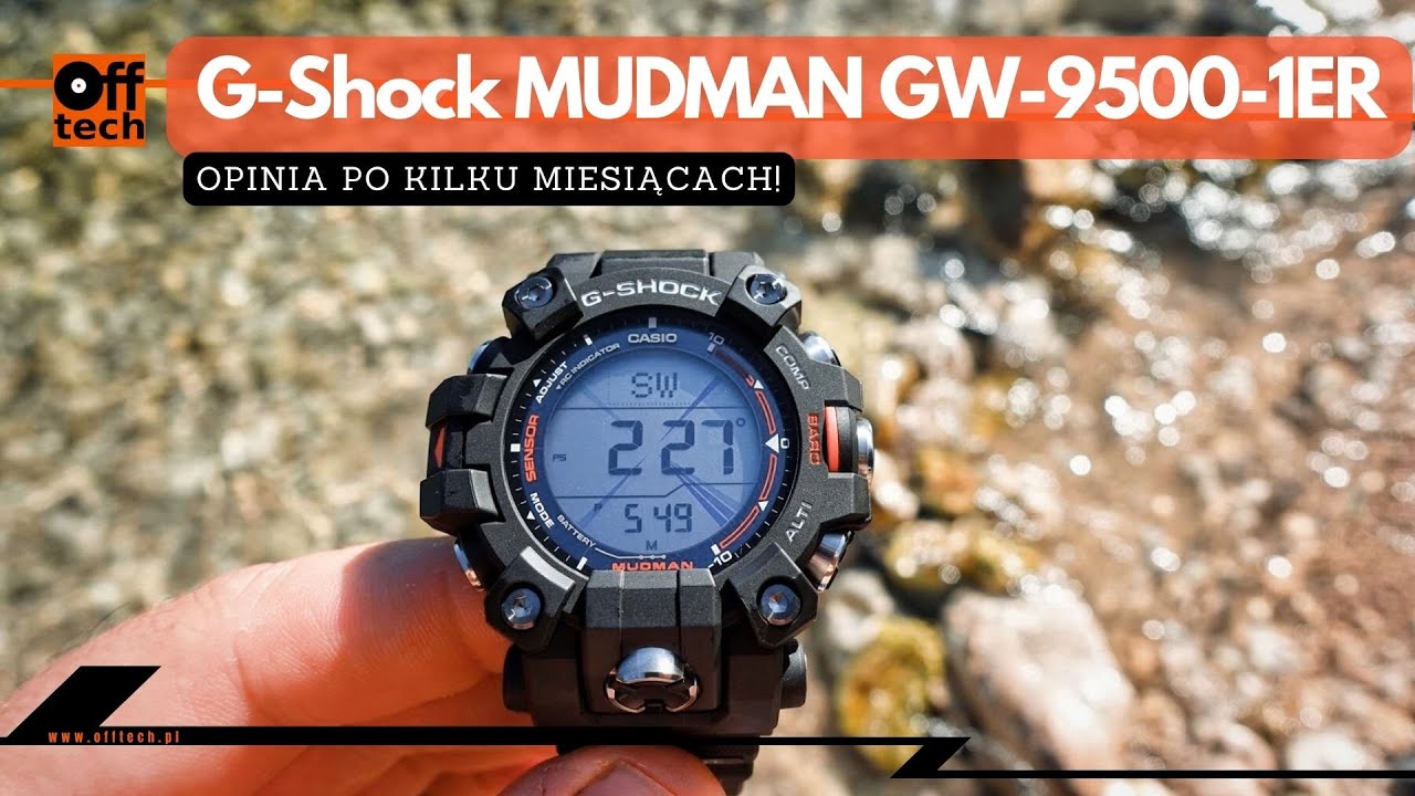 G-Shock MUDMAN GW-9500-1ER: opinia długodystansowa!