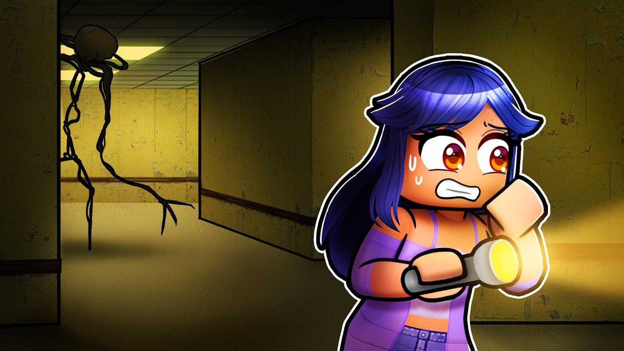 TRAPPED in the BACKROOMS in Roblox!