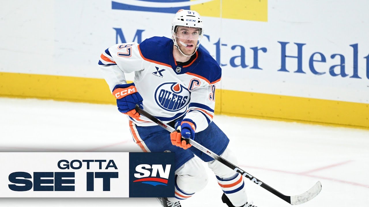 Gotta See It: Oilers' McDavid Nets Buzzer-Beating Equalizer To Force OT