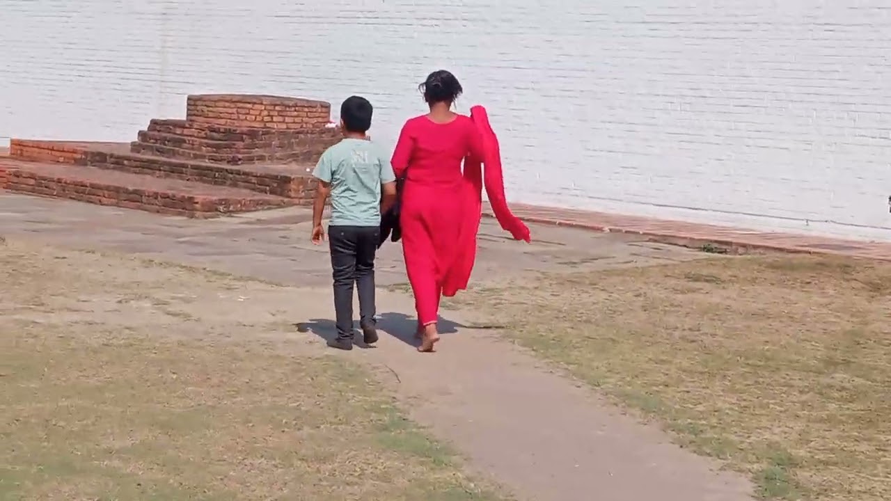 ashoka pillar Lumbini visits moments at Lumbini