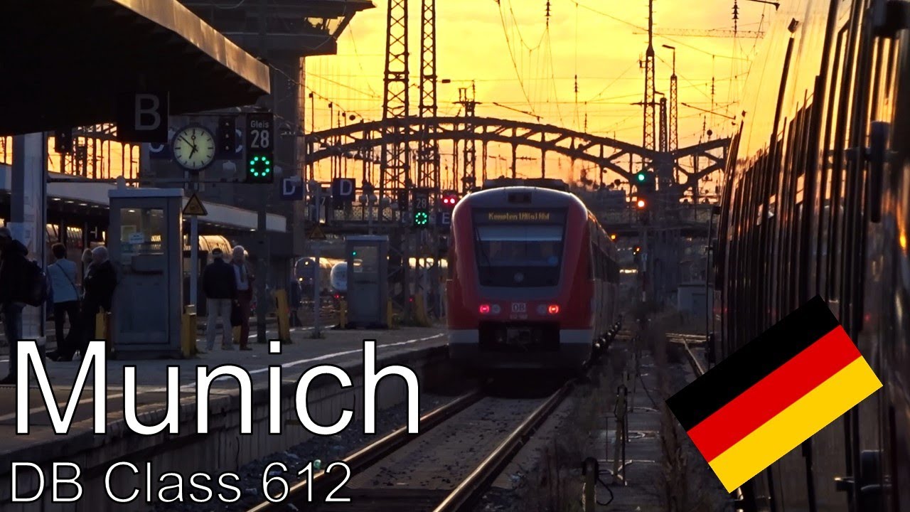Munich DB Class 612 at the Central Station