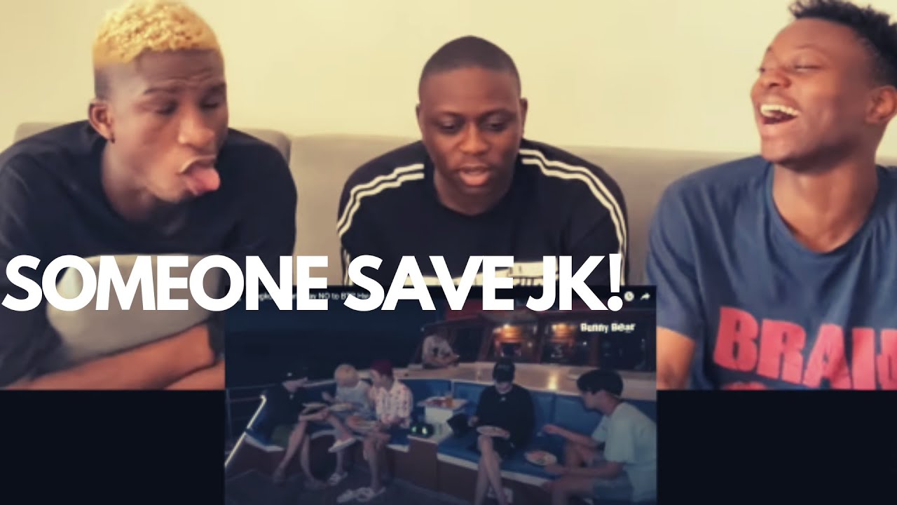 SOMEONE SAVE JK PLEASE! REACTION TO Jungkook Can't Say NO to BTS Hyungs