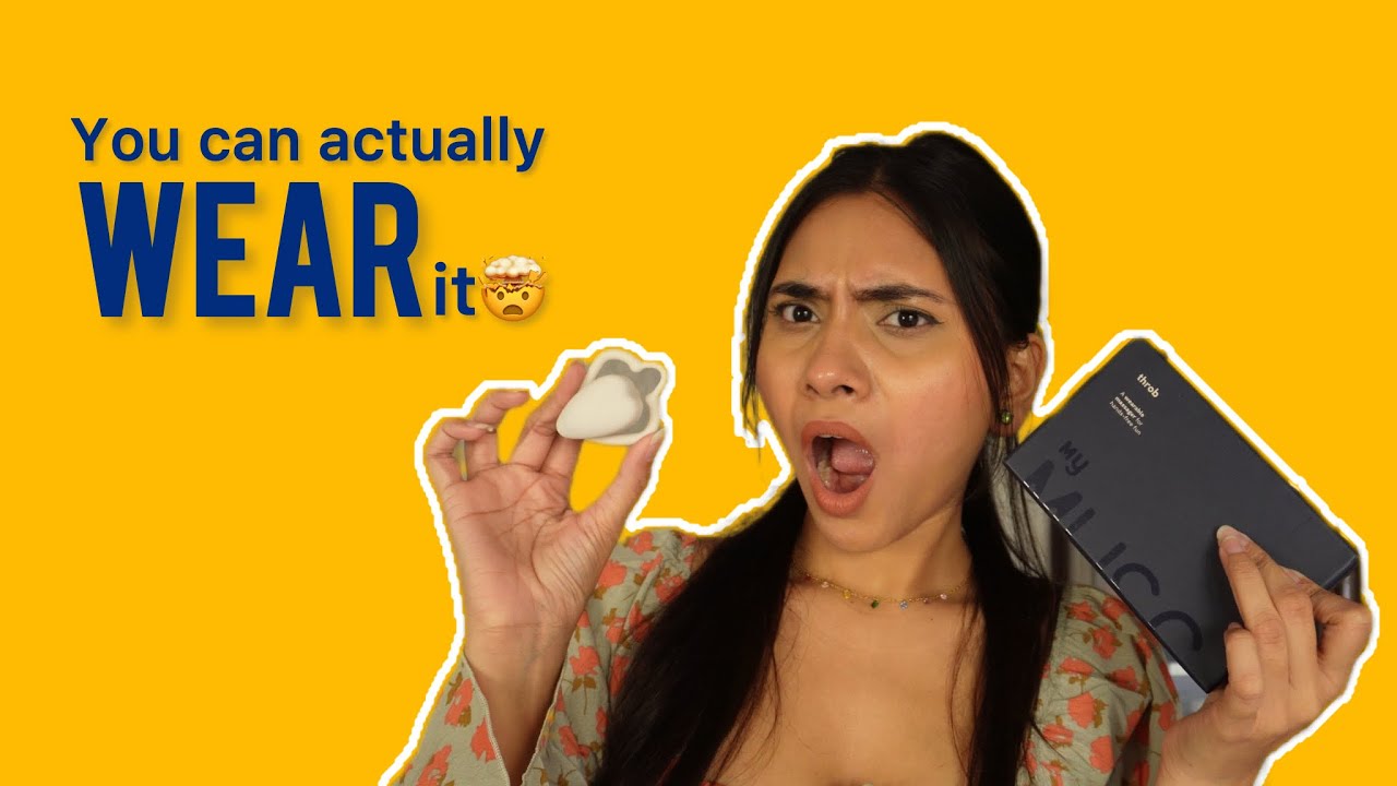 My FIRST experience with a &ldquo;MASSAGER&rdquo; ft. Throb from MyMuse 🥵🔥 | Chhavi Jain