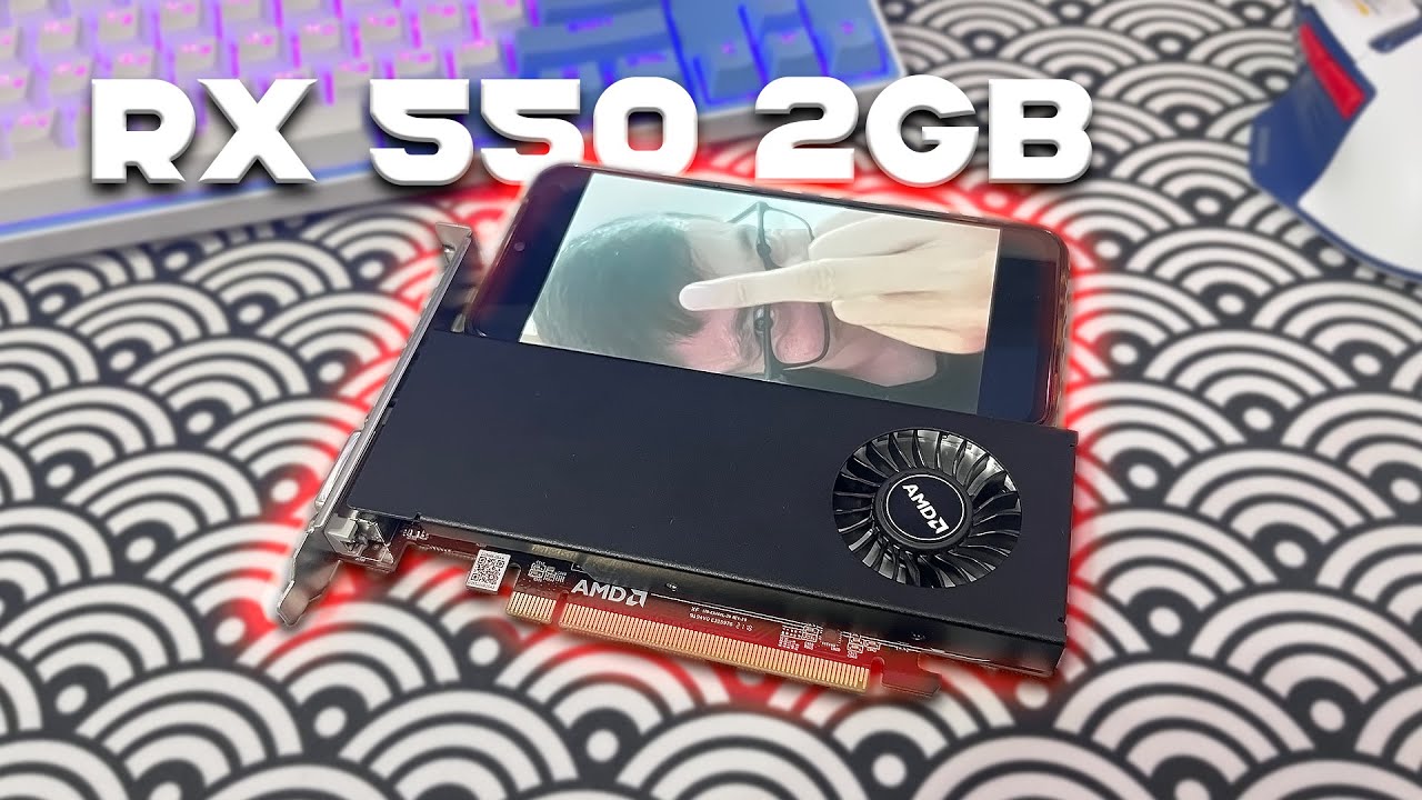 ВИДЕОКАРТА ЗА 3К РАЗМЕРОМ СО СМАРТФОН | Обзор и тесты RX 550 2gb