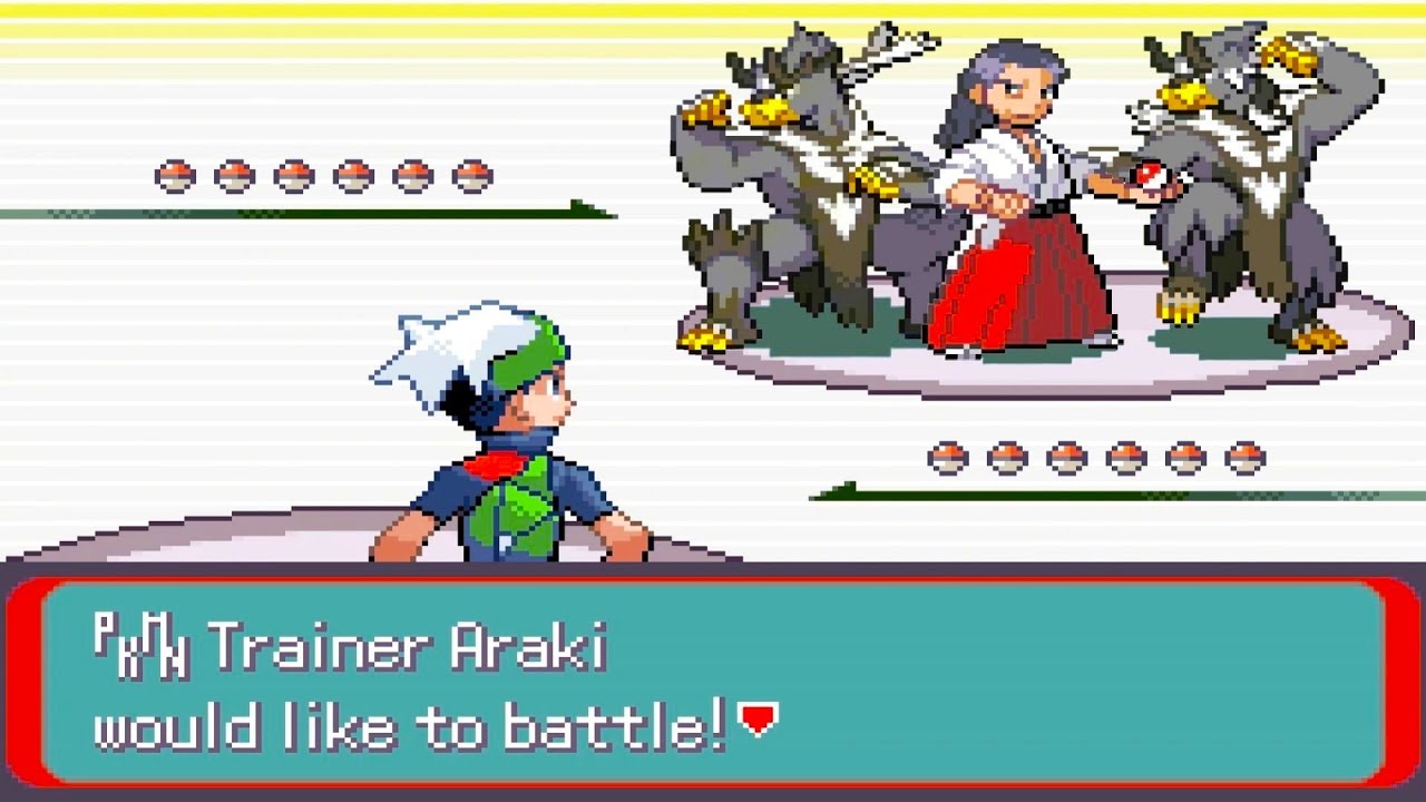 Pokemon Emerald Horizons - vs Master Araki @ Isle of Armor ("Enter the Dragon" Quest)