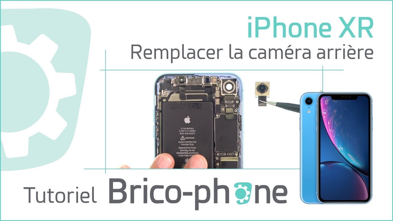 Tutoriel iPhone XR : remplacer la caméra arrière