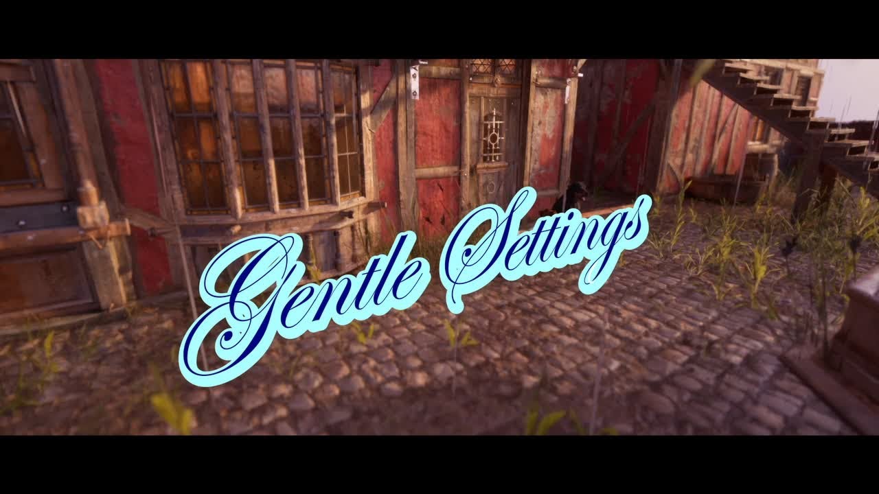 Gentle Settings :  Relaxing Moments in Time
