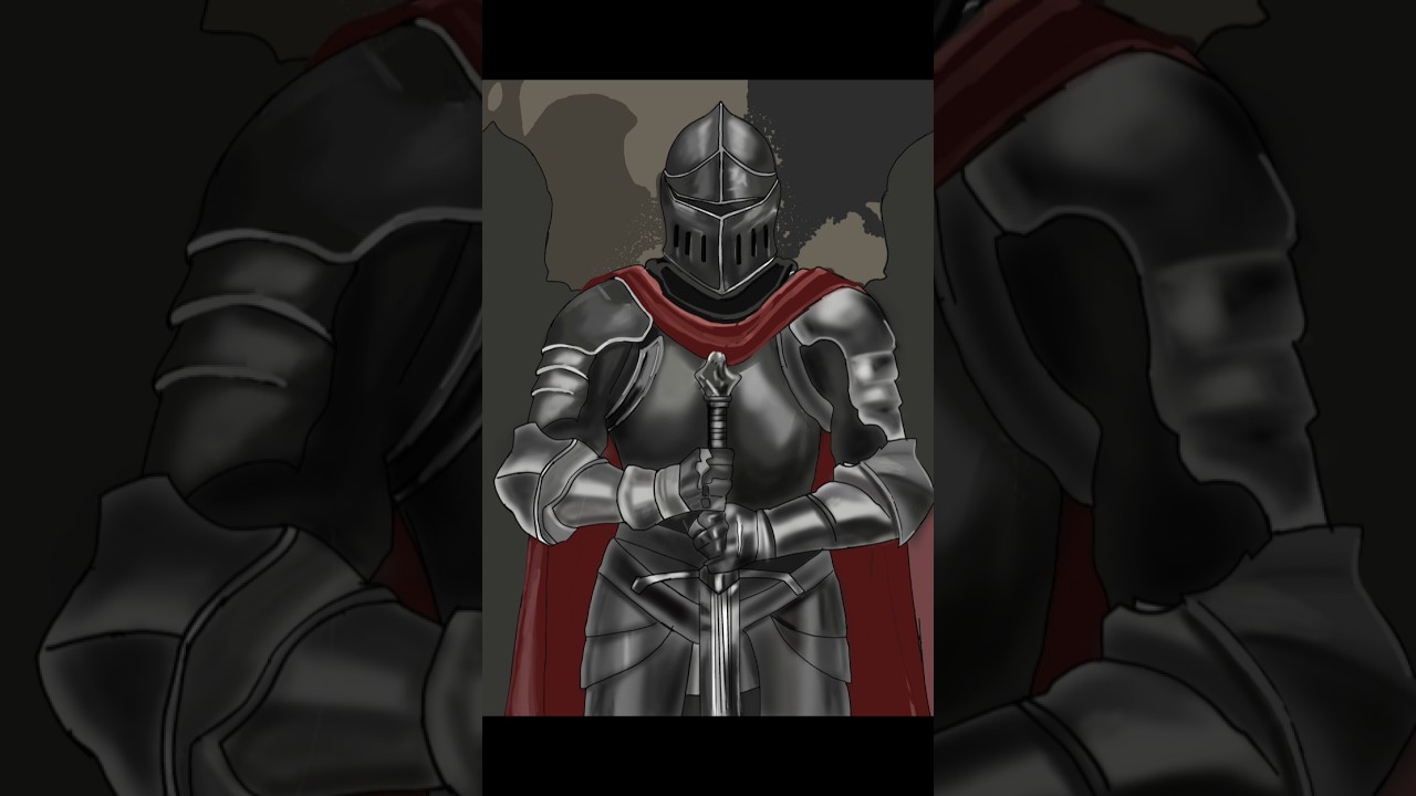 Princess 👑 x Knight ❤️ my first digital work video 🥰 