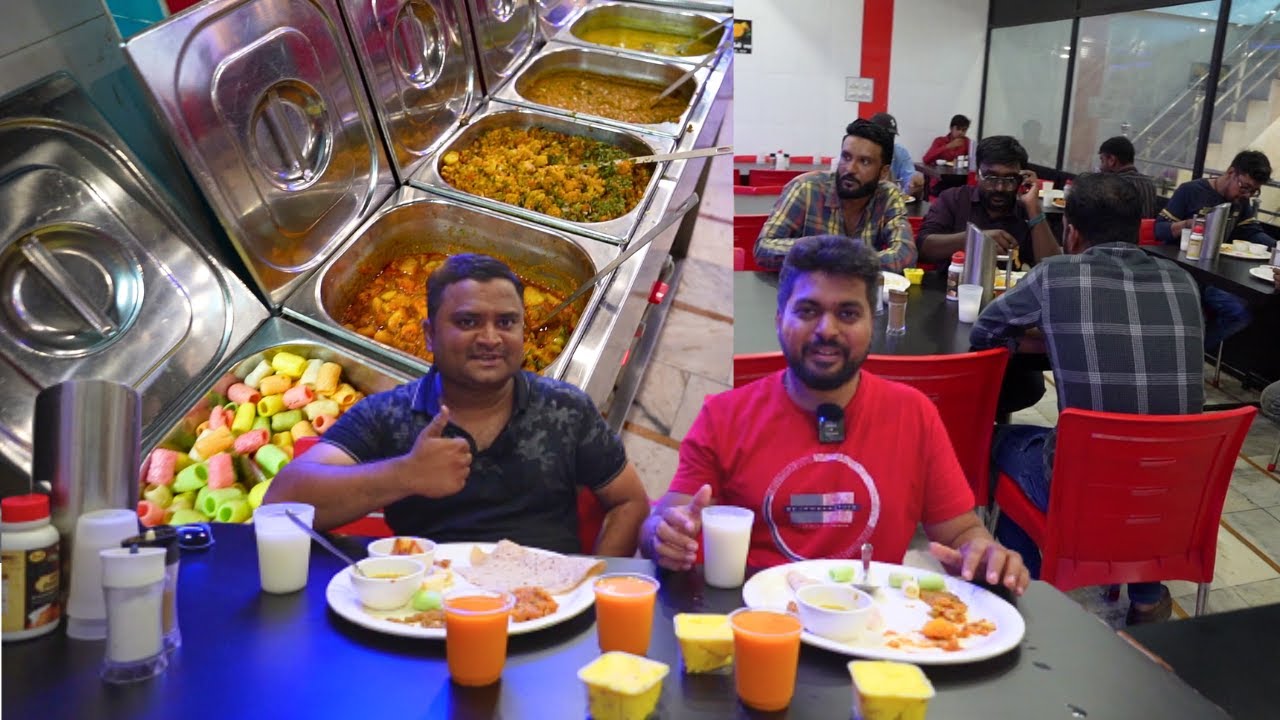 માત્ર 57 રૂપિયા અનલિમિટેડ ગુજરાતી થાળી રેગ્યુલર પાસ લેવા વાળા લોકો માટે રાજકોટ મા જમવાની બેસ્ટ જગ્યા