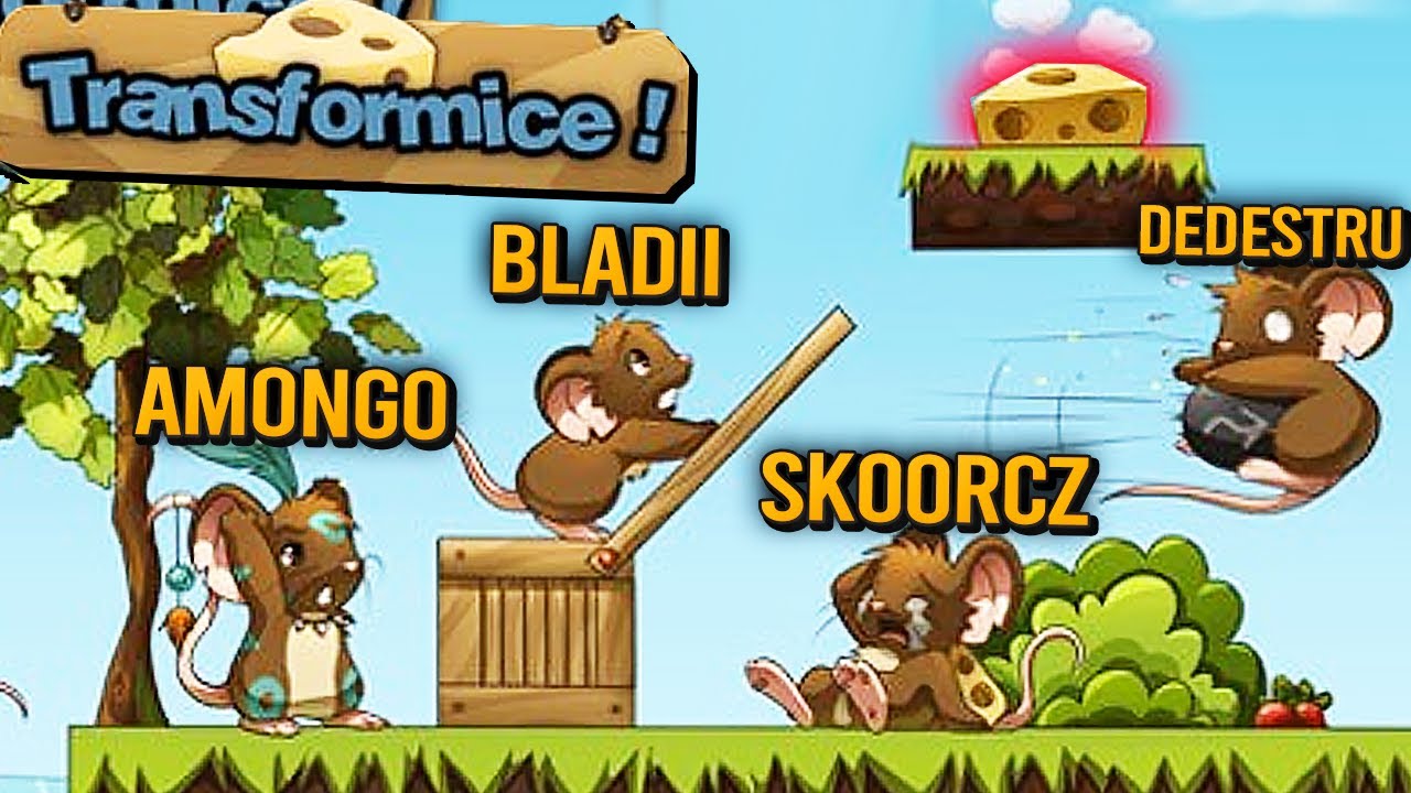 MYSZKI i NAJTRUDNIEJSZE POZIOMY | Transformice [#2]