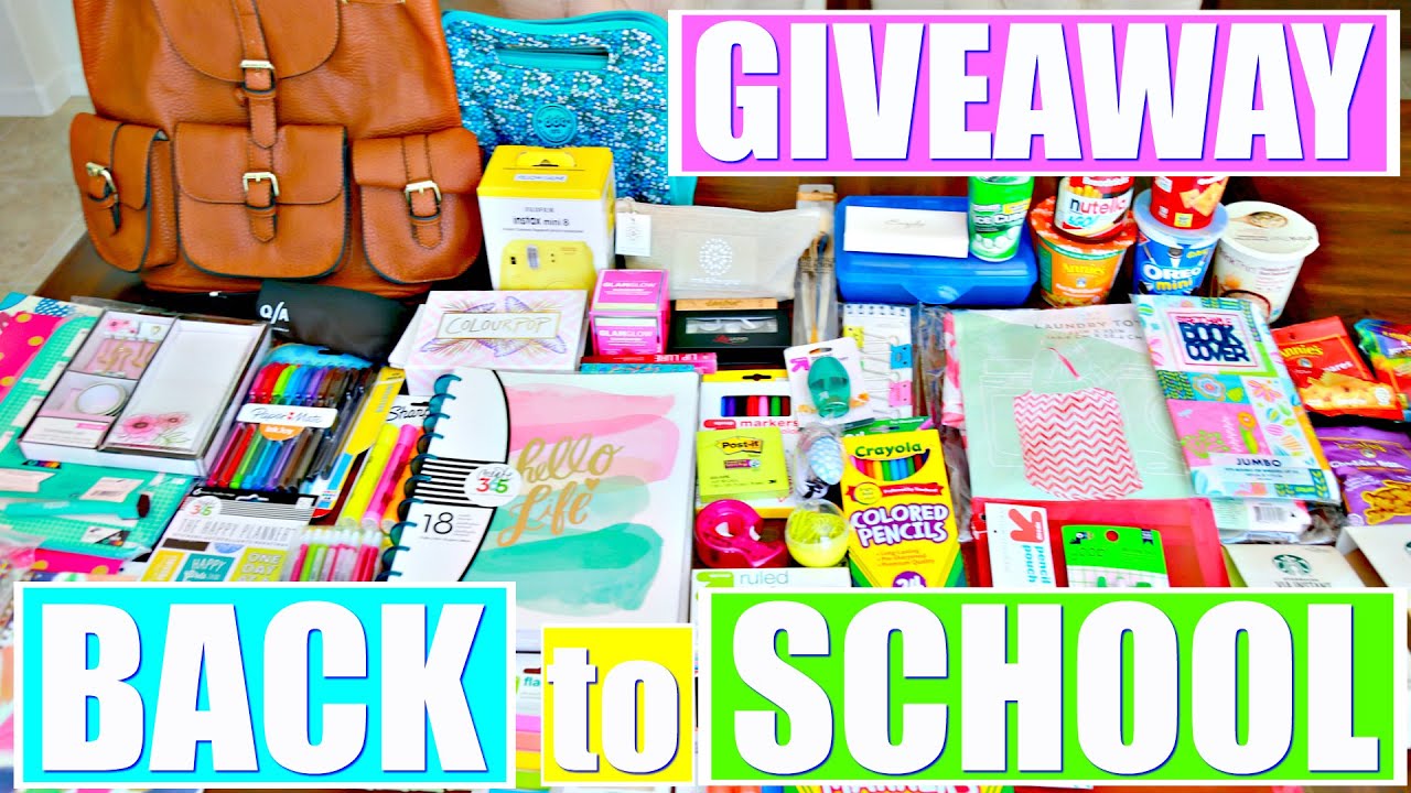 😍 HUGE BACK TO SCHOOL SUPPLIES HAUL 2016!!!  Happy Planner, BackPack, Notebooks!