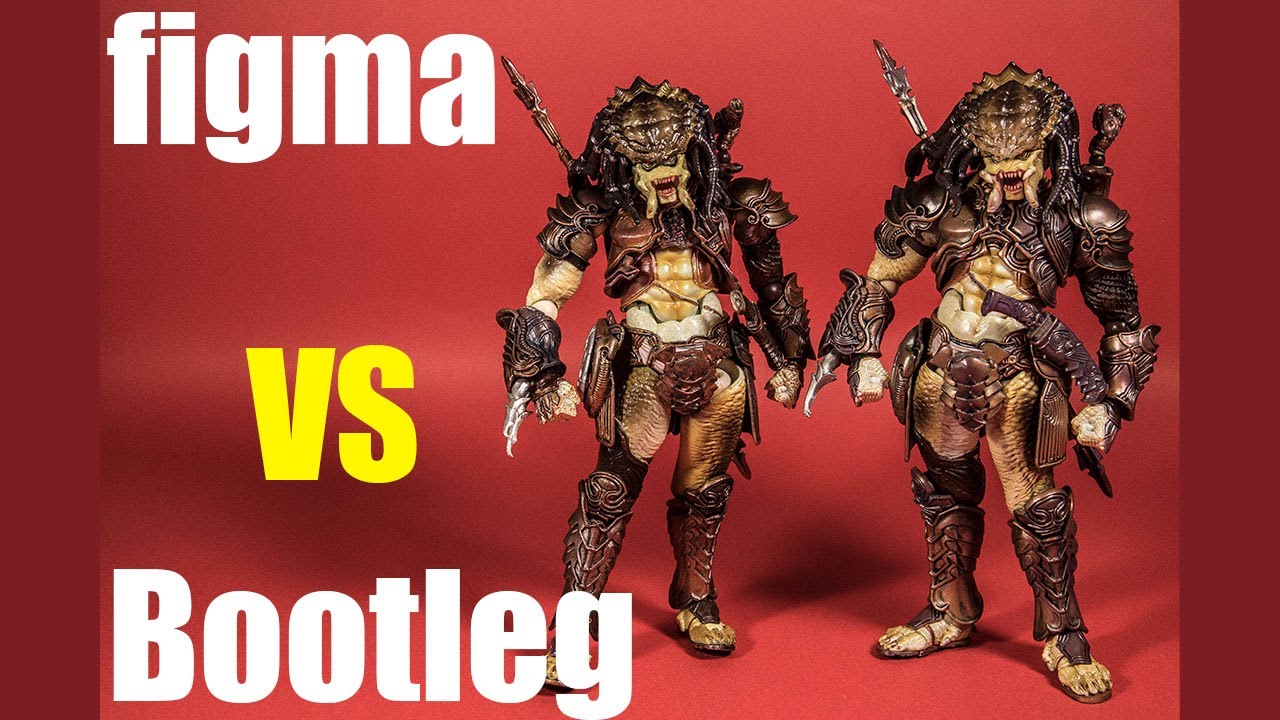 【B雷】第096集《玩具開箱》figma SP-109 Predator:Takayuki Takeya Ver.[figma VS Bootleg]終極戰士 竹谷隆之Ver.【正VS盜】
