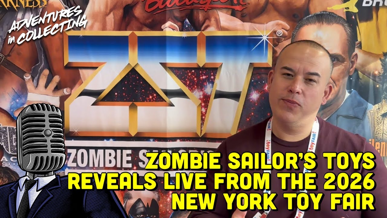 NEW YORK TOY FAIR 2026 — You’ll Never Believe What’s Coming Next from Zombie Sailor’s Toys!